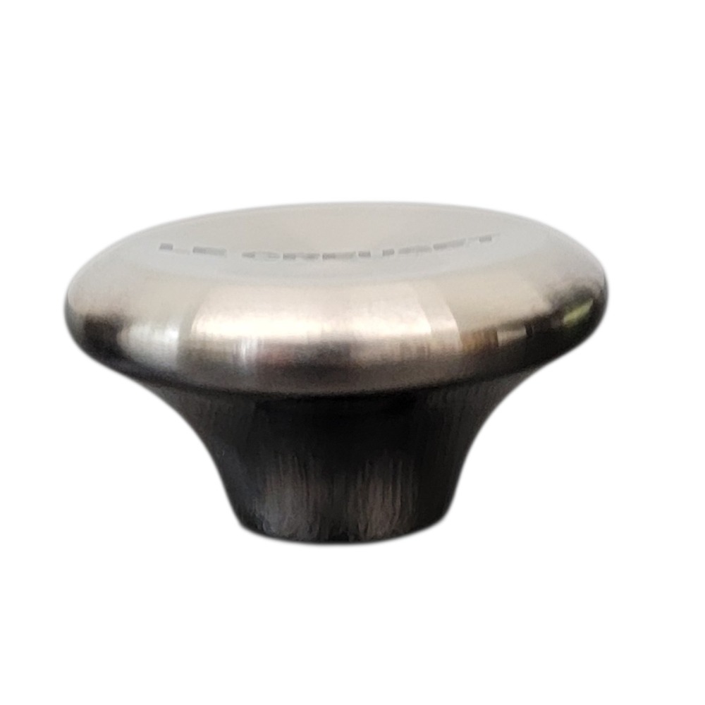 Le‎ Creuset 2.2" 57mm Large Stainless Steel Replacement Part Cookware Knob Only - Picture 2 of 4